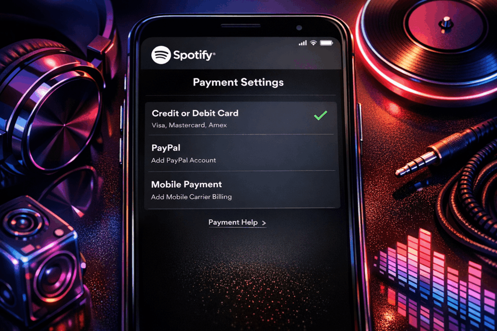 How To Change The Spotify Payment Method