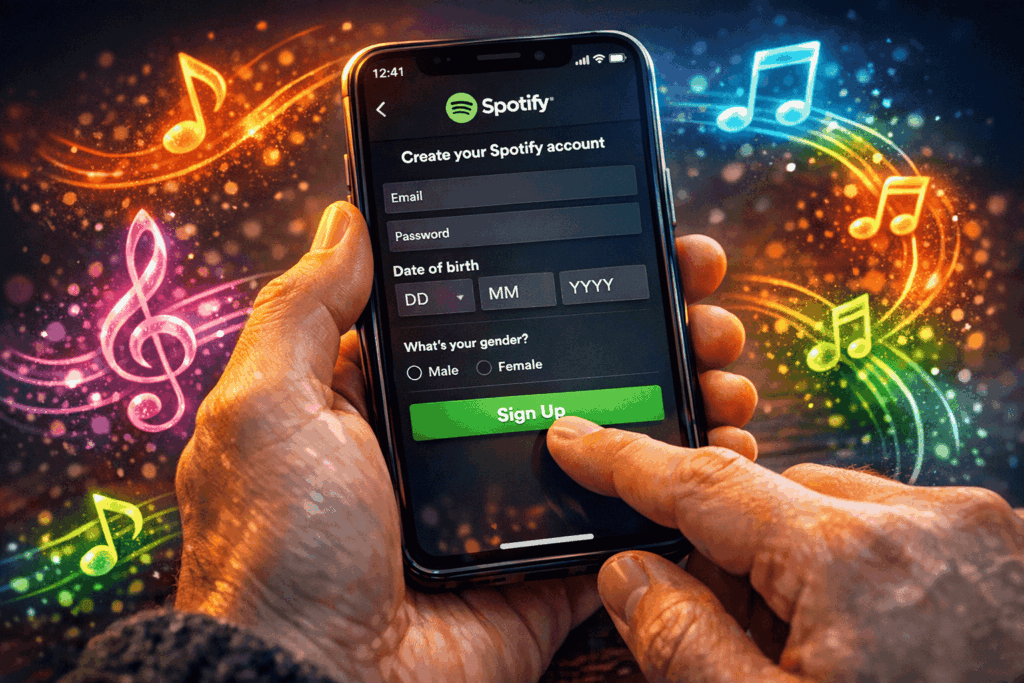 How To Create a Free Spotify Account